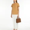 T-Shirt aus Baumwolljersey, kamel T-Shirt aus Baumwolljersey, kamel