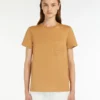 T-Shirt aus Baumwolljersey, kamel T-Shirt aus Baumwolljersey, kamel