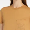 T-Shirt aus Baumwolljersey, kamel T-Shirt aus Baumwolljersey, kamel