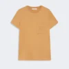 T-Shirt aus Baumwolljersey, kamel T-Shirt aus Baumwolljersey, kamel