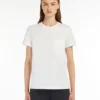 T-Shirt aus Baumwolljersey, optisches Weiß T-Shirt aus Baumwolljersey, optisches Weiß