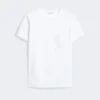 T-Shirt aus Baumwolljersey, optisches Weiß T-Shirt aus Baumwolljersey, optisches Weiß