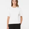 T-Shirt aus Baumwolljersey, weiß T-Shirt aus Baumwolljersey, weiß