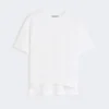 T-Shirt aus Baumwolljersey, weiß T-Shirt aus Baumwolljersey, weiß