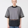 T-Shirt mit Baumwollüberzug, optisches Weiß T-Shirt mit Baumwollüberzug, optisches Weiß