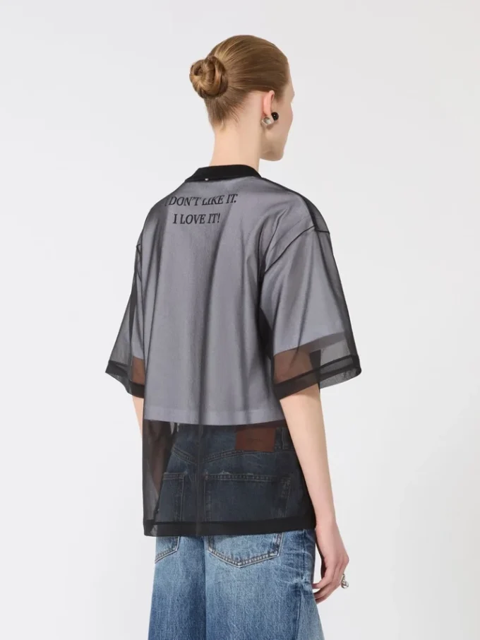 T-Shirt mit Baumwollüberzug, optisches Weiß T-Shirt mit Baumwollüberzug, optisches Weiß