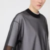 T-Shirt mit Baumwollüberzug, optisches Weiß T-Shirt mit Baumwollüberzug, optisches Weiß