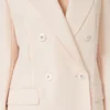 Taillierter Blazer aus Wollkrepp, rosa Taillierter Blazer aus Wollkrepp, rosa