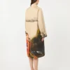 Trenchcoat aus gemustertem, wasserabweisendem Gabardine, Skin Orient Trenchcoat aus gemustertem, wasserabweisendem Gabardine, Skin Orient