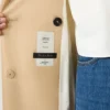 Trenchcoat aus wasserabweisender Baumwolle mit Regenbogenprint, mehrfarbig Trenchcoat aus wasserabweisender Baumwolle mit Regenbogenprint, mehrfarbig