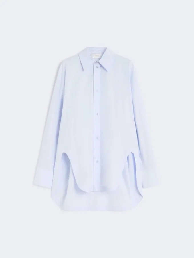 Tunika im Kimono-Stil aus Popeline, Avio Tunika im Kimono-Stil aus Popeline, Avio