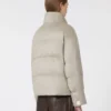 Wasserabweisende Canvas- und Kamelhaardunjacke, sandfarben Wasserabweisende Canvas- und Kamelhaardunjacke, sandfarben