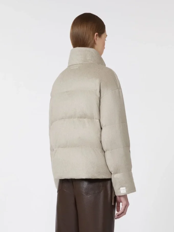 Wasserabweisende Canvas- und Kamelhaardunjacke, sandfarben Wasserabweisende Canvas- und Kamelhaardunjacke, sandfarben