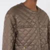 Wasserabweisende, wattierte Jacke aus Canvas, haselnussbraun Wasserabweisende, wattierte Jacke aus Canvas, haselnussbraun