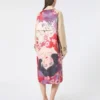 Wasserabweisender Gabardine-Trenchcoat mit Print, Pflaume Wasserabweisender Gabardine-Trenchcoat mit Print, Pflaume