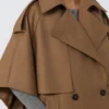 Wasserabweisender Gabardine-Umhang, Kolonialstil