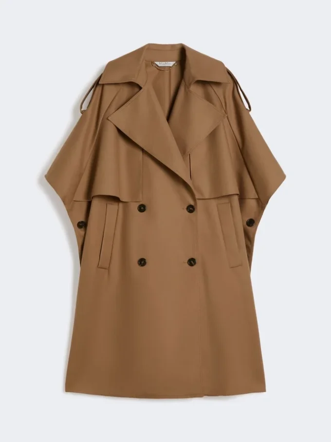 Wasserabweisender Gabardine-Umhang, Kolonialstil