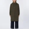 Wasserabweisender Parka aus Taft, grün Wasserabweisender Parka aus Taft, grün