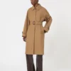 Wasserabweisender Trenchcoat aus Baumwollmischung, braun Wasserabweisender Trenchcoat aus Baumwollmischung, braun