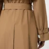 Wasserabweisender Trenchcoat aus Baumwollmischung, braun Wasserabweisender Trenchcoat aus Baumwollmischung, braun