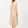 Wasserabweisendes Gabardine-Kleid, beige Wasserabweisendes Gabardine-Kleid, beige