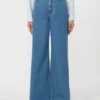 Weiche Jeans aus Baumwoll-Denim, marineblau Weiche Jeans aus Baumwoll-Denim, marineblau