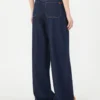 Weiche Jeans aus Baumwoll-Denim, marineblau Weiche Jeans aus Baumwoll-Denim, marineblau
