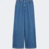 Weiche Jeans aus Baumwoll-Denim, marineblau Weiche Jeans aus Baumwoll-Denim, marineblau