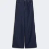 Weiche Jeans aus Baumwoll-Denim, marineblau Weiche Jeans aus Baumwoll-Denim, marineblau