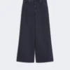 Weiche Jeans aus Baumwoll-Denim, schwarz Weiche Jeans aus Baumwoll-Denim, schwarz