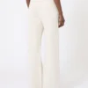 Weit geschnittene Jerseyhose, Ecru Weit geschnittene Jerseyhose, Ecru