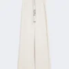 Weit geschnittene Jerseyhose, Ecru Weit geschnittene Jerseyhose, Ecru