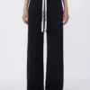 Weit geschnittene Jerseyhose, ultramarinblau Weit geschnittene Jerseyhose, ultramarinblau