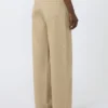 Weite Hose aus Baumwollsatin, im Kolonialstil Weite Hose aus Baumwollsatin, im Kolonialstil