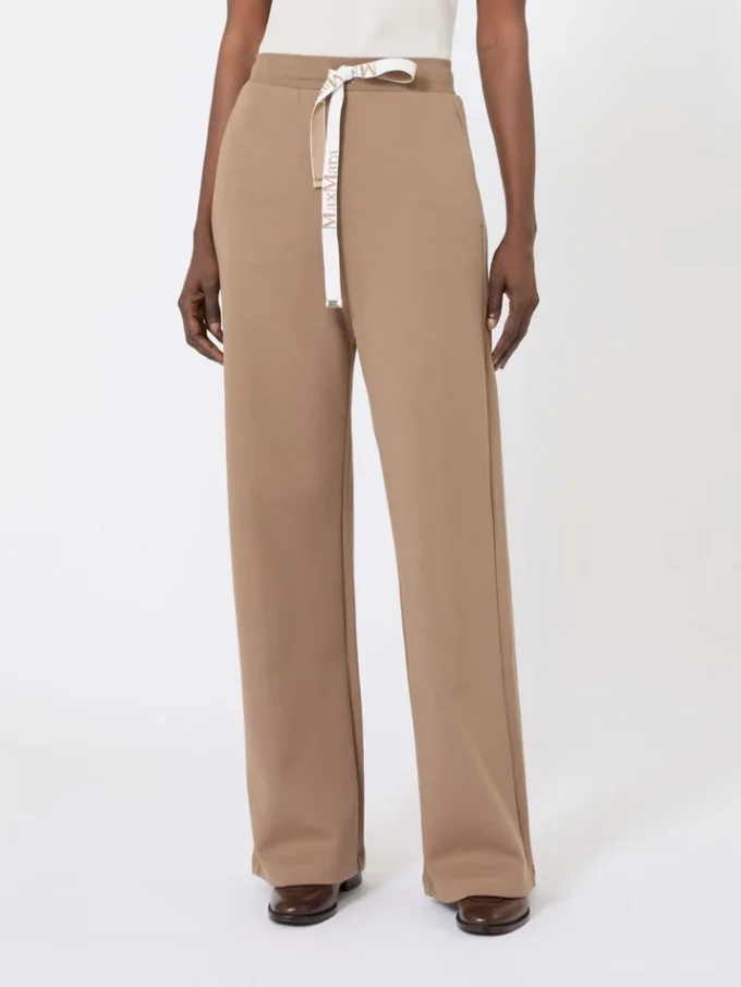 Weite Jerseyhose, kamel Weite Jerseyhose, kamel