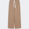 Weite Jerseyhose, kamel Weite Jerseyhose, kamel
