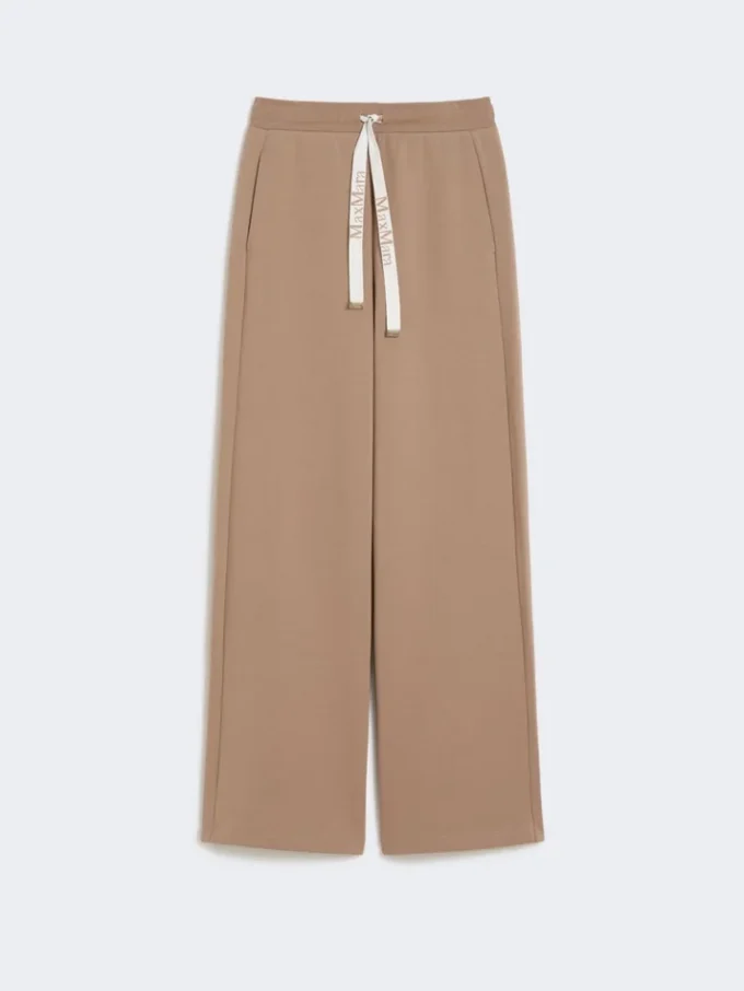 Weite Jerseyhose, kamel Weite Jerseyhose, kamel
