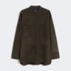 Weldon-Jacke aus Wildleder, grün Weldon-Jacke aus Wildleder, grün