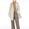 Wendbare Daunenjacke aus wasserabweisendem Satin, leicht
