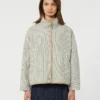 Wendbare, wattierte Jacke aus wasserabweisendem Canvas, haselnussbraun Wendbare, wattierte Jacke aus wasserabweisendem Canvas, haselnussbraun