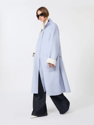 Wendbarer Mantel aus Pure Wool, Avio