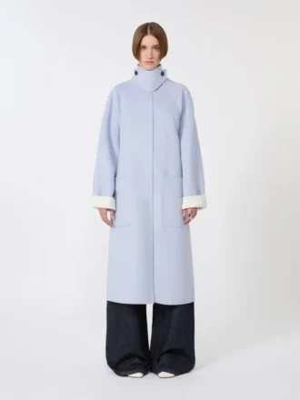 Wendbarer Mantel aus Pure Wool, Avio