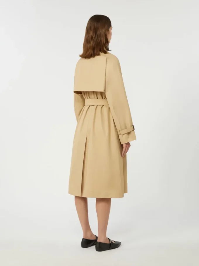 Wendbarer, wasserabweisender Gabardine-Trenchcoat, beige Wendbarer, wasserabweisender Gabardine-Trenchcoat, beige