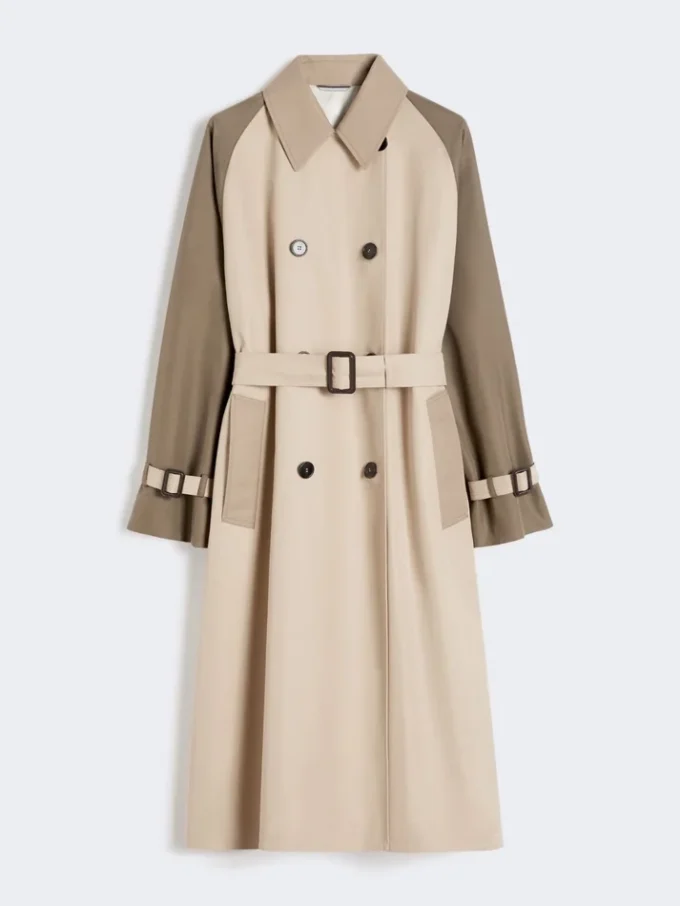 Wendbarer, wasserabweisender Gabardine-Trenchcoat, beige Wendbarer, wasserabweisender Gabardine-Trenchcoat, beige