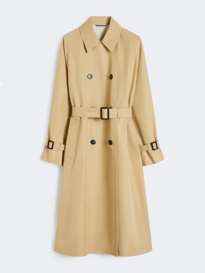Wendbarer, wasserabweisender Gabardine-Trenchcoat, beige Wendbarer, wasserabweisender Gabardine-Trenchcoat, beige