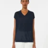 Weste aus Leinen, marineblau Weste aus Leinen, marineblau