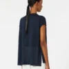 Weste aus Leinen, marineblau Weste aus Leinen, marineblau