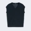 Weste aus Leinen, marineblau Weste aus Leinen, marineblau
