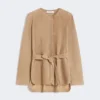 Wildlederjacke, haselnussbraun Wildlederjacke, haselnussbraun