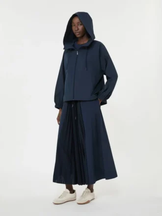 Windjacke aus Funktionsstoff, marineblau